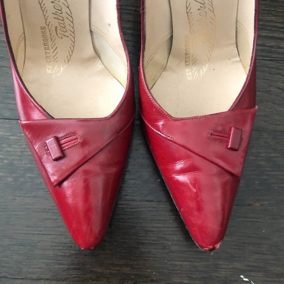 Vintage Kerrybrook red heels, size 5.5 - Picture 3 of 6
